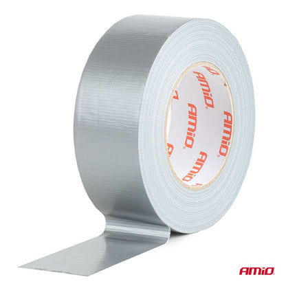 Bandă tehnică gri 48mm x 50m x 0.19mm AMIO-04852