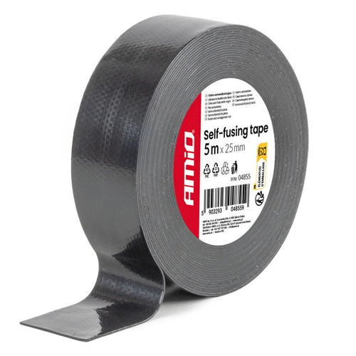 Bandă autoadezivă 25mm x 5m x 0.5mm AMIO-04855
