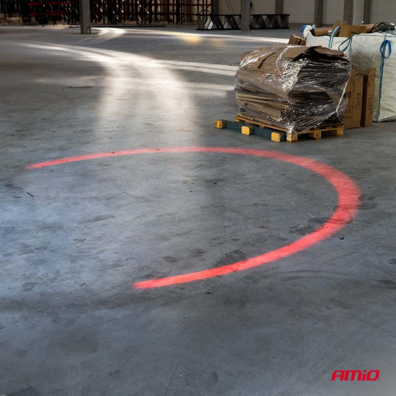 Lumină de siguranță pentru stivuitor în zona U 10W 10–80V AMIO-04867