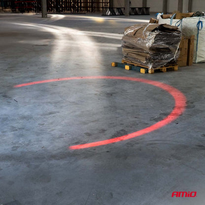 Lumină de siguranță pentru stivuitor în zona U 10W 10–80V AMIO-04867