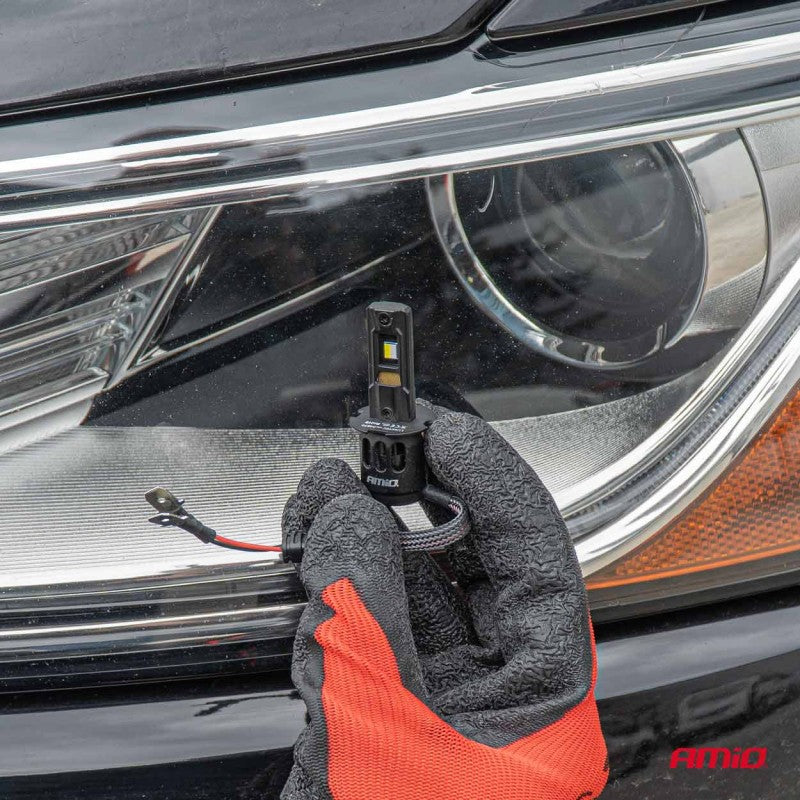 Becuri auto LED F26 PRO LumiTec LIMITED +130% DUO FULL CANBUS H3 12V 24V AMIO-04870