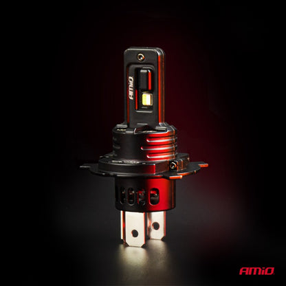 Becuri auto LED F26 PRO LumiTec LIMITED +130% DUO FULL CANBUS H4 H19 12V 24V AMIO-04871