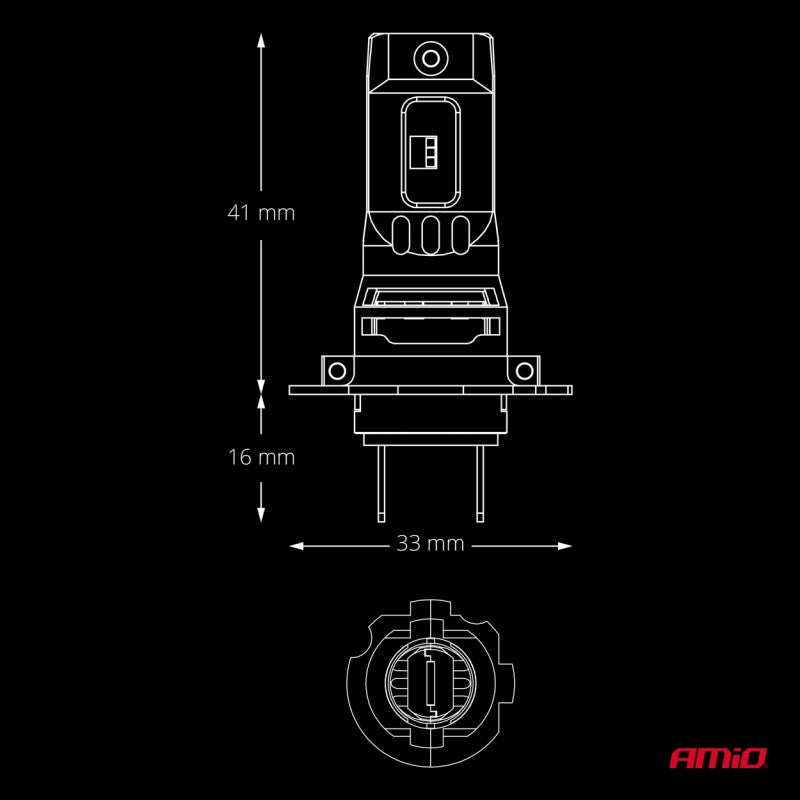 Faruri LED Serie F26 PRO LumiTec LIMITED +130% DUO FULL CANBUS H7 H18 12V 24V AMIO-04872