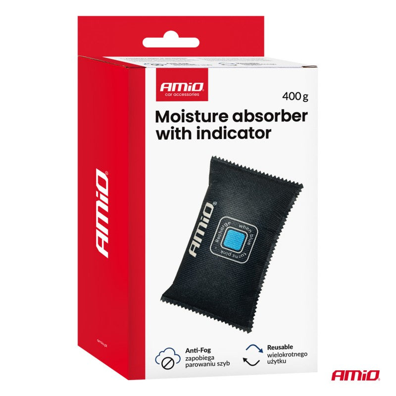 Absorbant de umiditate cu indicator 400g AMIO-04877