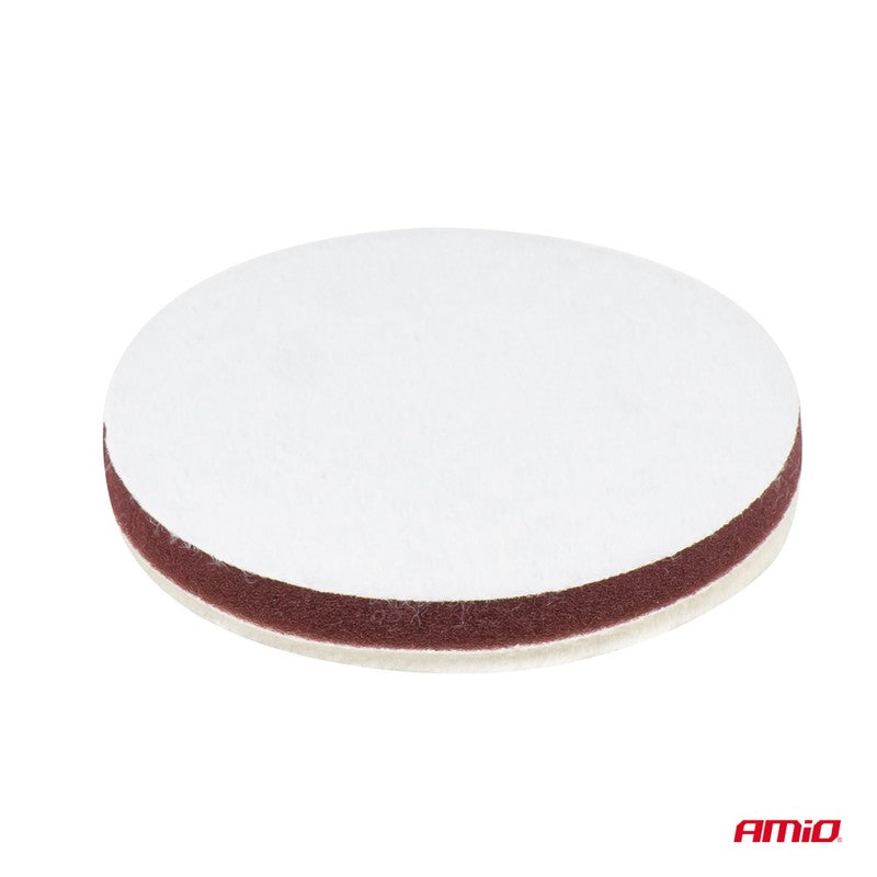 Disc de lustruit din lână SOFT 150mm AMiO-04882
