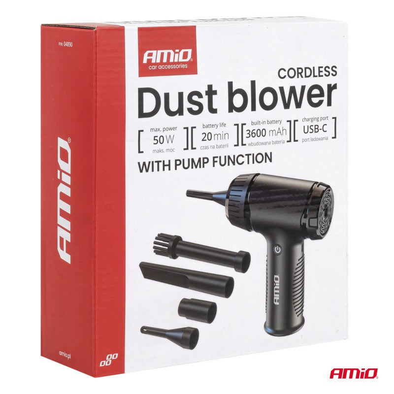 Suflantă de praf fără fir 50W AMIO-04890
