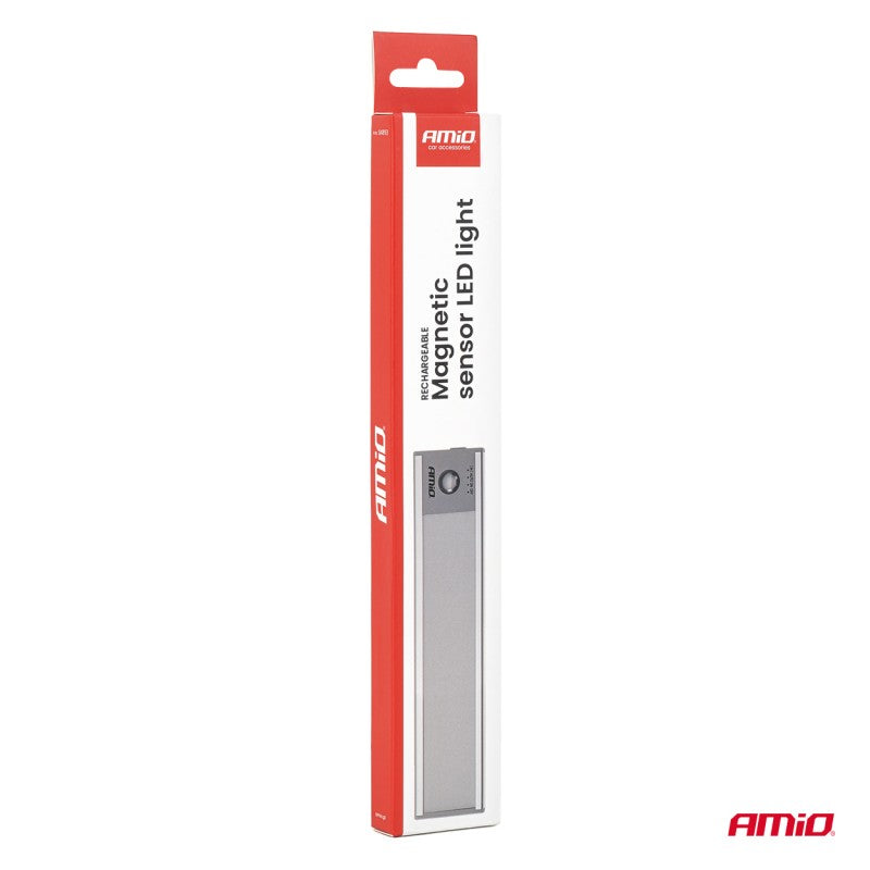 Lampă LED reîncărcabilă cu senzor magnetic 1.2W 1000mAh AMIO-04893