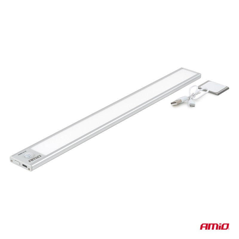 Lampă LED reîncărcabilă cu senzor magnetic 2W 1500mAh AMIO-04894