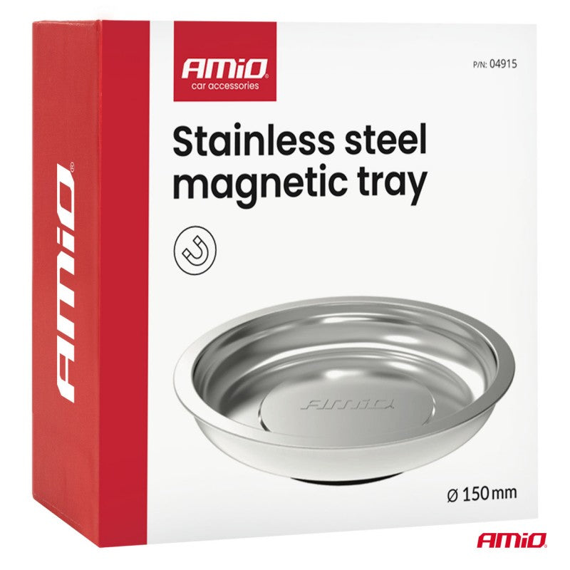 Tavă magnetică din oțel inoxidabil 150 mm AMIO-04915