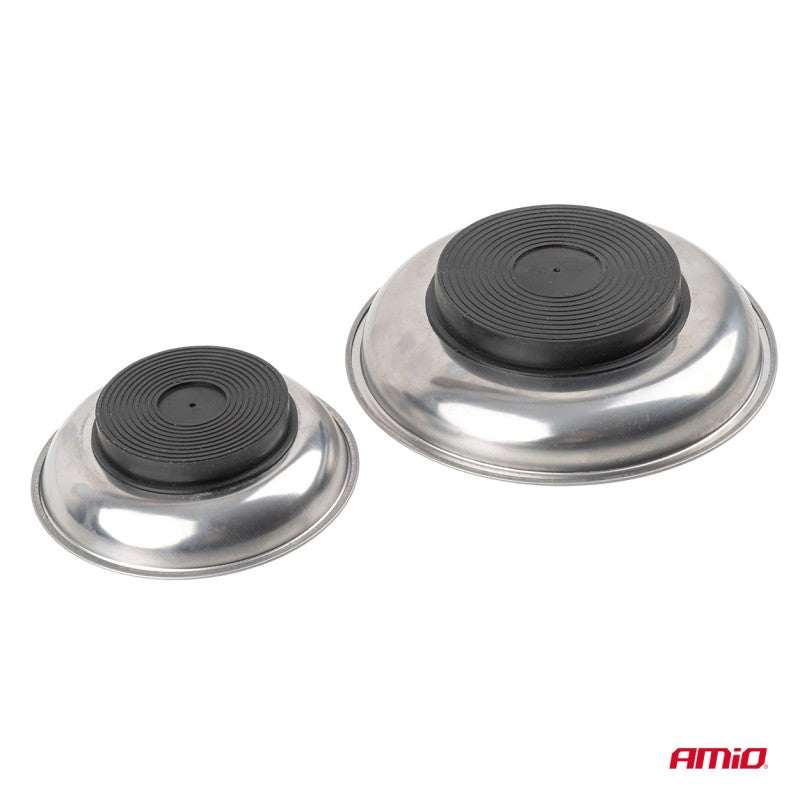 Set tăvi magnetice din oțel inoxidabil 110mm 150mm AMIO-04916