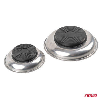 Set tăvi magnetice din oțel inoxidabil 110mm 150mm AMIO-04916