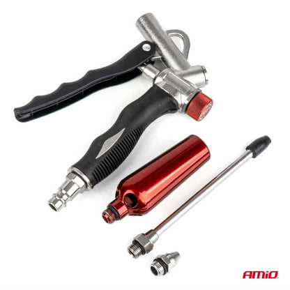 Pistol de suflat cu aer comprimat cu duză Venturi 1/4" AMIO-04928