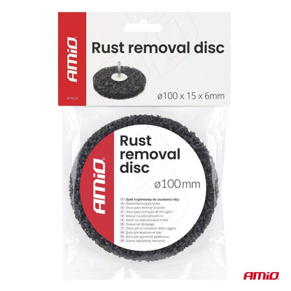 Disc de îndepărtare a ruginii 100x15x6mm AMIO-04927
