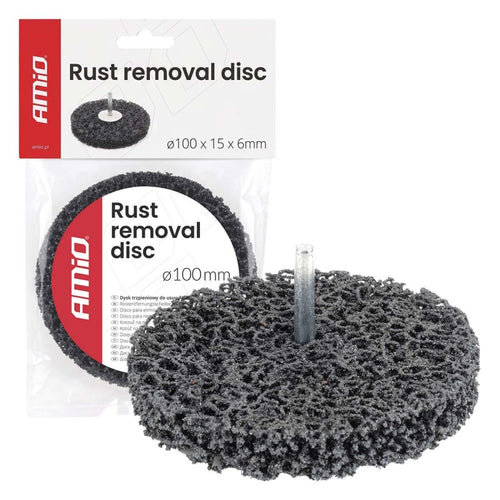 Disc de îndepărtare a ruginii 100x15x6mm AMIO-04927