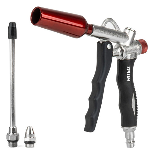 Pistol de suflat cu aer comprimat cu duză Venturi 1/4" AMIO-04928