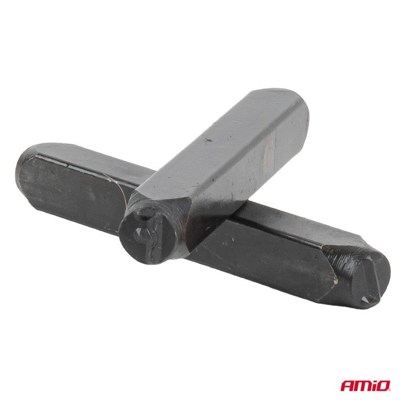 Set de poansoane pentru marcare litere și cifre 6mm 1/4" 36 buc AMIO-04935