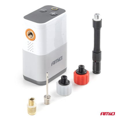 Compresor de aer digital portabil pentru bicicletă 40W USB-C AMIO-04946