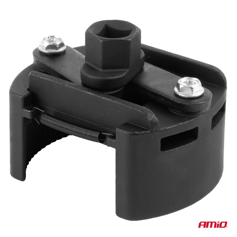 Cheie reglabilă pentru filtru de ulei 80–115 mm CrV AMIO-04955