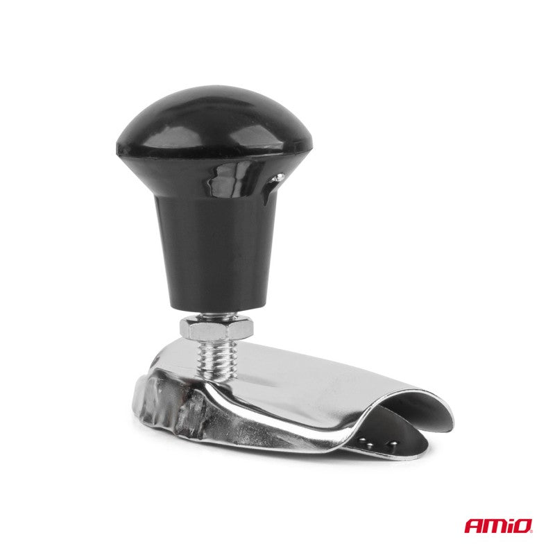 Mâner volan sferic drept, argintiu, AMIO-04975
