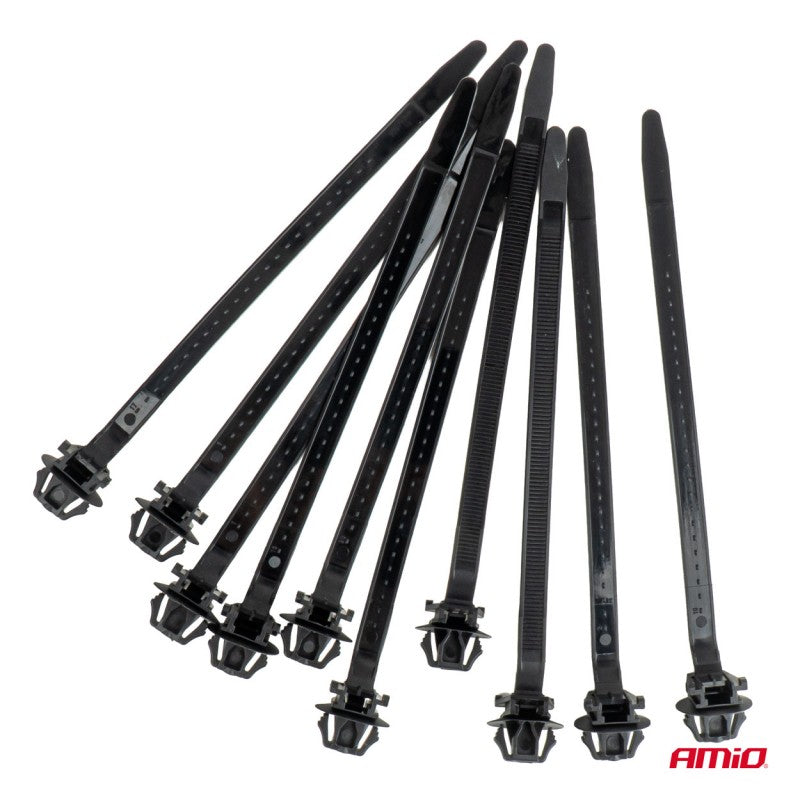 Set de fasete negre 10 buc AMIO-05043