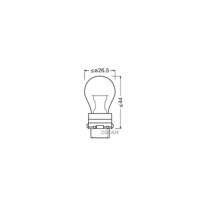 BEC 12V PY27/7W ORIGINAL SET 10 BUC OSRAM