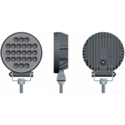 Proiector auto rotund 9-32V 24W