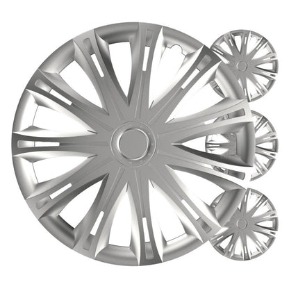 Set 4 Capace roti ,Spark Silver 13" inch