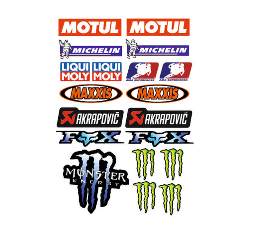 Set Stickere auto - model 7 A3, Creative Rey®