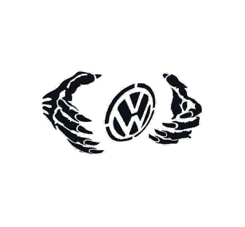 Sticker Hand Volkswagen 17x8 cm, Creative Rey®