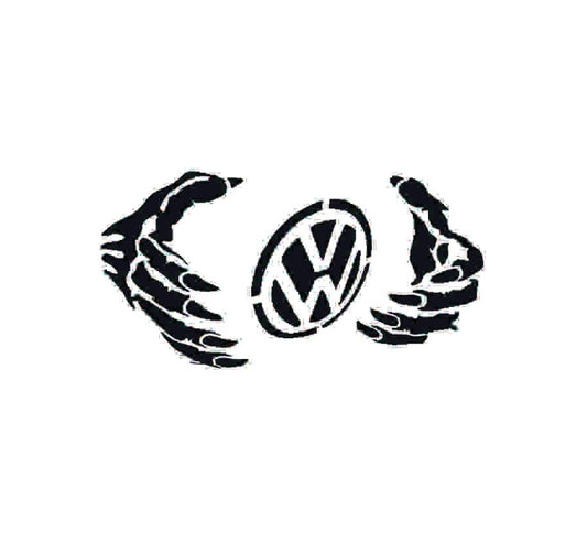 Sticker Hand Volkswagen 17x8 cm, Creative Rey®