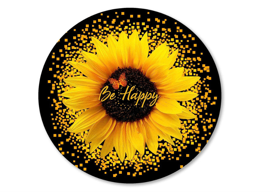 Mousepad Floarea soarelui, 20 x 20 cm