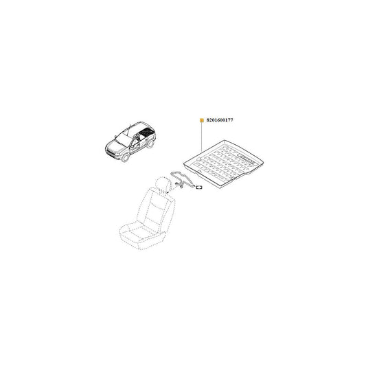 TAVITA PROTECTIE PORTBAGAJ DUSTER 4X4