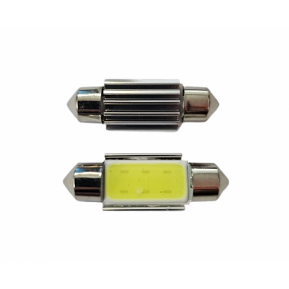 Led sofit Cob 12V , 39 MM ALB ,LED 101/39