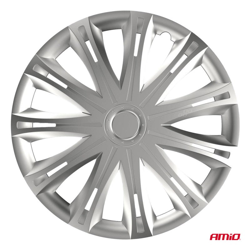 Set 4 Capace roti ,Spark Silver 14" inch