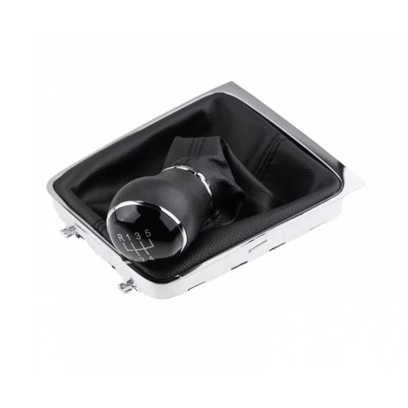Set nuca schimbator + manson din piele VOLKSWAGEN PASSAT B7 2011-2014 5 viteze