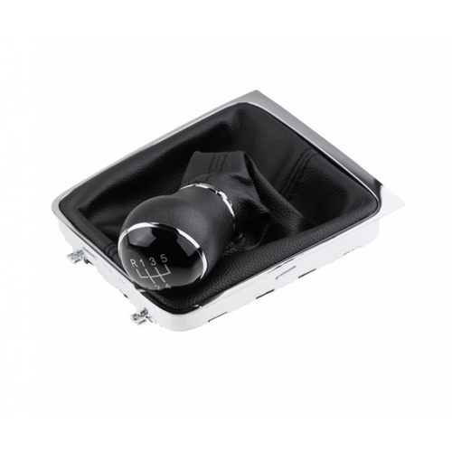Set nuca schimbator + manson din piele VOLKSWAGEN PASSAT B7 2011-2014 5 viteze