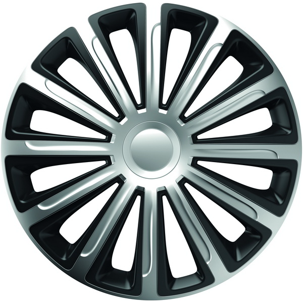 SET CAPACE ROTI 15` SILVER&BLACK TREND