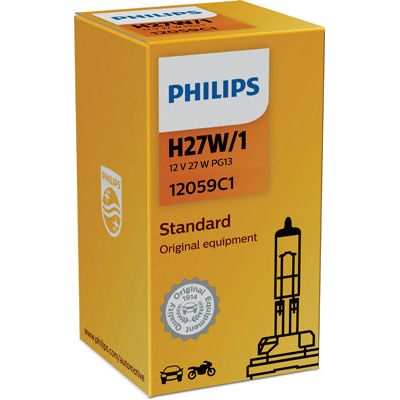 BEC PROIECTOR H27W/1 12V PG13 VISION PHILIPS