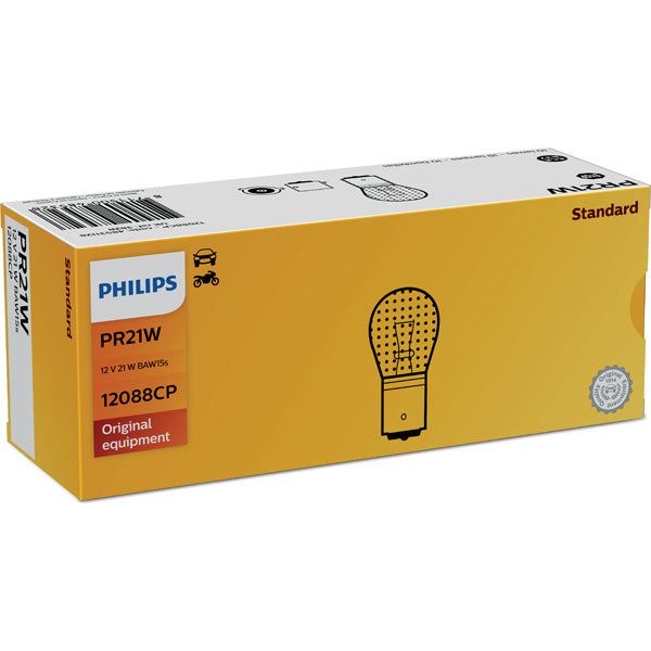 BEC STOP FRANA PR21W 12V SET 10 BUC VISION PHILIPS