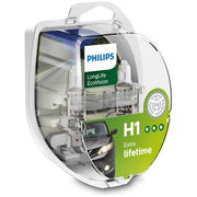 SET 2 BECURI FAR H1 55W 12V LONG LIFE ECOVISION PHILIPS