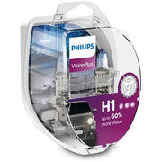 SET 2 BECURI FAR H1 55W 12V VISION PLUS PHILIPS