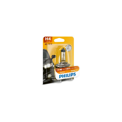 BEC FAR H4 P43t 60/55W 12V VISION (blister) PHILIPS