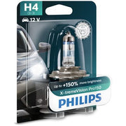 BEC FAR H4 60/55W 12V X-TREME VISION PRO150 (blister) PHILIPS