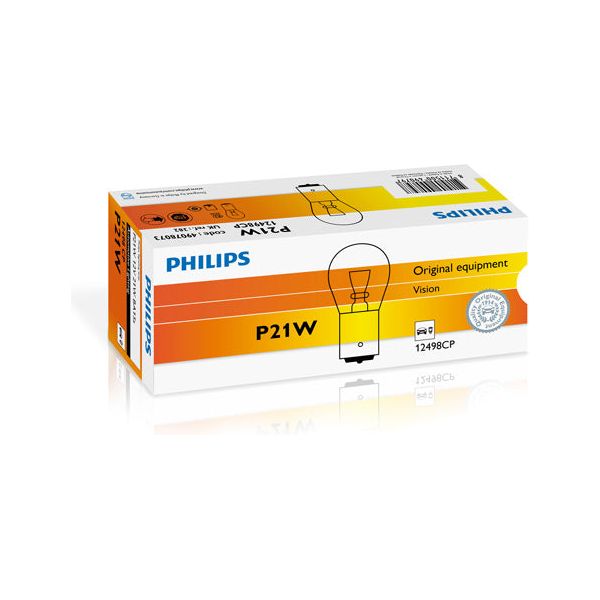 BEC SEMNALIZARE P21W 12V SET 10 buc PHILIPS