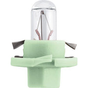 BEC BORD BAX 8.4D SOCLU LIGHT GREEN 12V 2W SET 10 buc PHILIPS