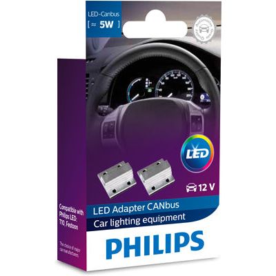 LED CANBUS VEZÉRLÉSŰ 12V 5W KÉSZLET 2 PHILIPS
