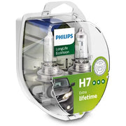 SET 2 BECURI FAR H7 55W 12V LONG LIFE ECOVISION PHILIPS