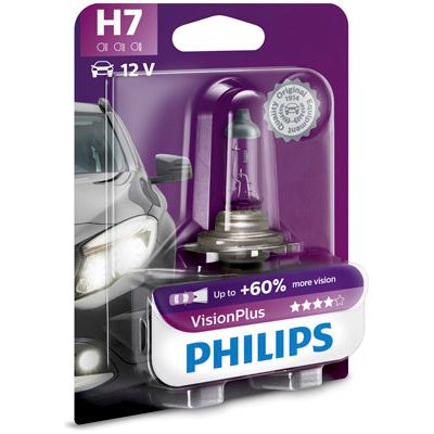 BEC FAR H7 55W 12V VISION PLUS PHILIPS