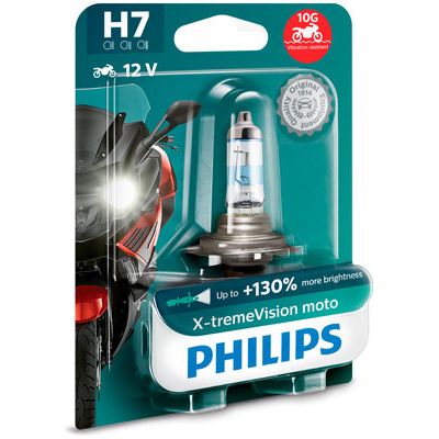 BEC MOTO H7 X-TREME VISION 12V 55W (blister) PHILIPS