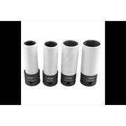 SET 4 TUBULARE DE IMPACT PENTRU JANTE DIN ALIAJ 1/2` JBM